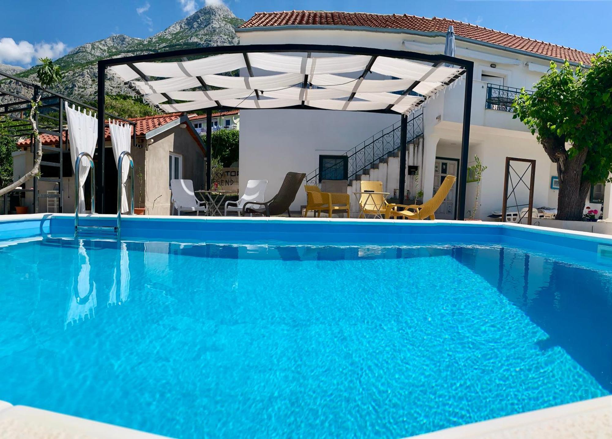 Apartment Ana Sea View มาคาร์สกา ภายนอก รูปภาพ